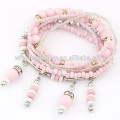 2015 Handmade fashion gemstone beads bracelet for women